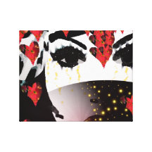 Golden Veil Canvas Stretched Canvas Prints