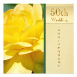Golden Wedding Anniversary Invitation