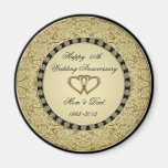 Golden Wedding Anniversary Magnet