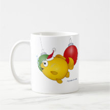 Goldfish Christmas flatus event! Mug