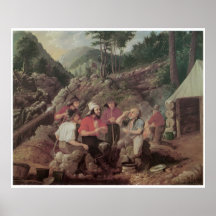 Goldminers, 1858 posters