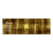 GOLDY-ABSTRACT Profile Card Business Card Templates