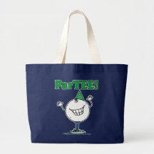 Golf Ball Character ParTEE! Tote Bag