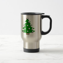 Golf Ball Christmas Tree Coffee Mugs