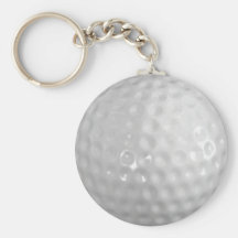 Golf ball keychains