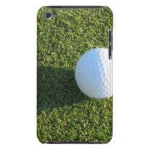 Golf Ball on Golf Green iTouch Case Barely There iPod Cases