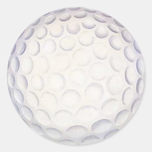 Golf Ball Sticker