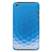 Golf Ball Texture Dimples Arctic Blue iPod Touch Case