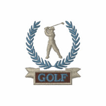 Golf Banner Logo Polo Shirt