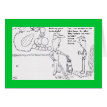 Golf Birthday Card