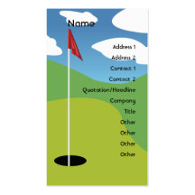 Golf - Business Business Card