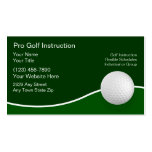 Golf Business Cards
