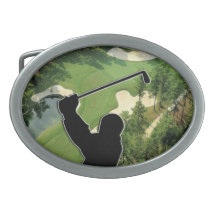 Golf Course Belt Buckles