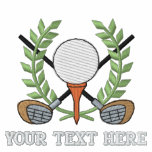 Golf Crest - add your text - father's day Polo