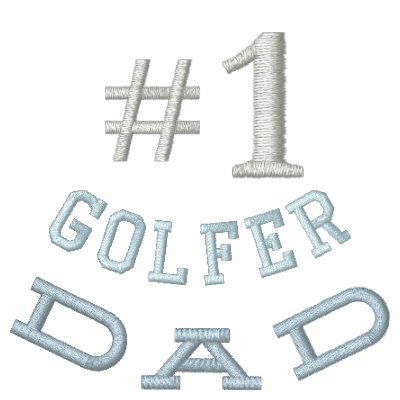 Golf Dad Embroidered Shirt Golf Dad Embroidered Shirt