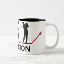 Golf Evolution Coffee Mugs