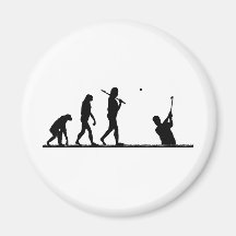 golf evolution refrigerator magnets