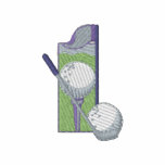Golf Logo Embroidered Hooded Sweatshirt