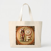 Golf Love Tote Bags