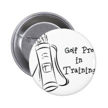 Golf Pro in Training Pin