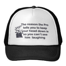 golf pro trucker hat