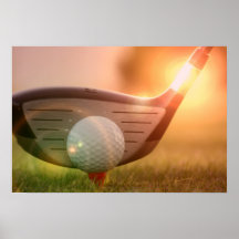 Golf Putter Poster Print