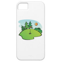Golf Scene iPhone 5 Case