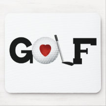 Golf with Golf Ball Mouse Mats