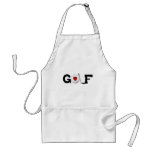 Golf With Golf Ball Tshirts and Gifts Apron