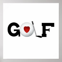 Golf With Golf Ball Tshirts and Gifts Print