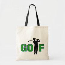 Golf with Golfer Bags