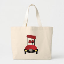Golfcart Tote Bag