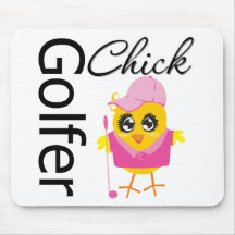 Golfer Chick Mousepad