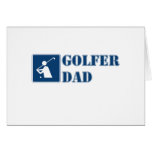"Golfer Dad" Greeting Card