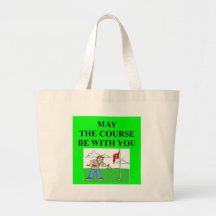 golfer golfing joke bags
