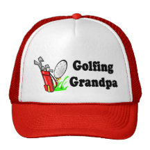 Golfing Grandpa T-shirts and Gifts. Mesh Hat