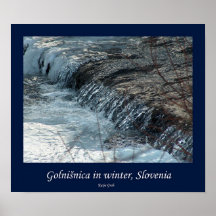 Golnisnica in winter poster