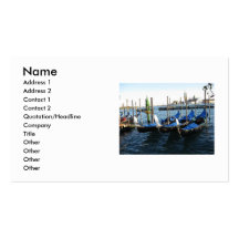 Gondola Business Card