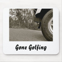 Gone Golfing Mouse Pad