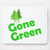 gone green trees mouse mats