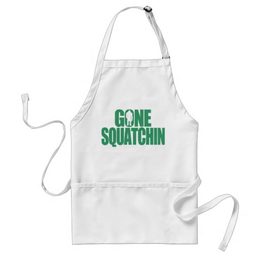 Gone Squatchin Aprons