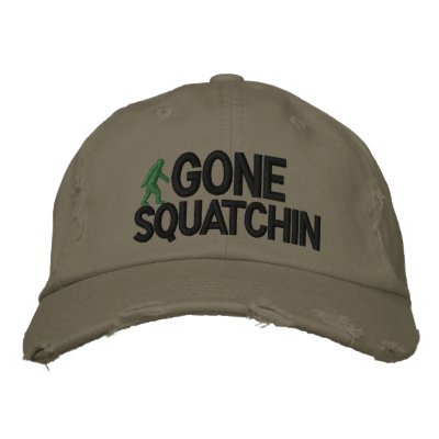 Gone Squatchin Deluxe version Baseball Cap Gone Squatchin Deluxe version Baseball Cap