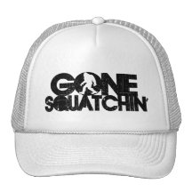 Gone Squatchin Distressed Hats