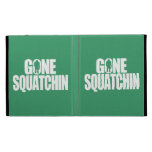 Gone Squatchin iPad Folio Covers