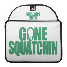 Gone Squatchin MacBook Pro Sleeves