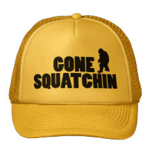 Gone Squatchin Profile Trucker Hat