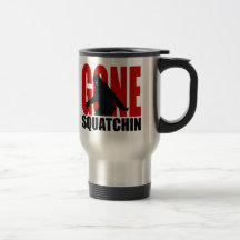 Gone Squatchin (Red & Black) Mug