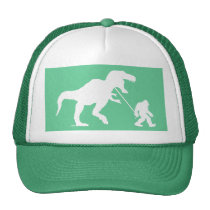 Gone Squatchin with T-rex hats