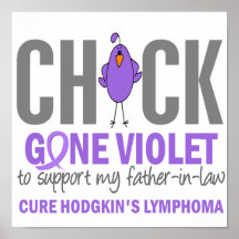 Gone Violet Father-In-Law H Lymphoma Poster