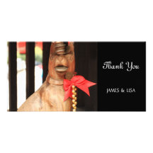 Good Fortune Dog Picture Card